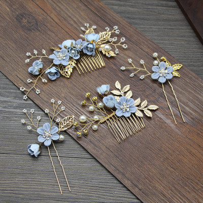 4 piece Elegant Bridal Wedding Hairpins